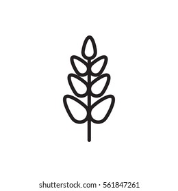 plant icon illustration isolated vector sign symbol