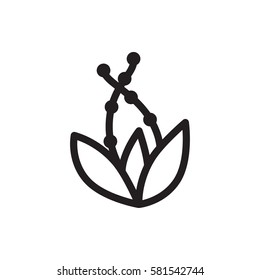 plant icon illustration isolated vector sign symbol