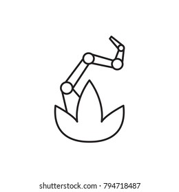 plant icon illustration isolated vector sign symbol