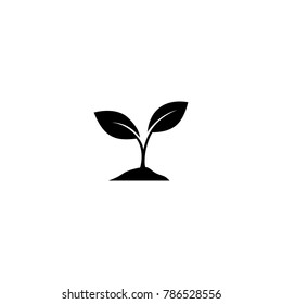 Plant Icon Logo Vector