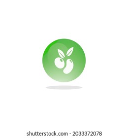 plant icon modern assets for agricultural and natural purposes