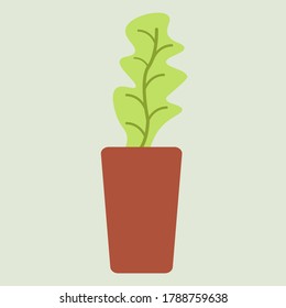 plant icon nature design vector