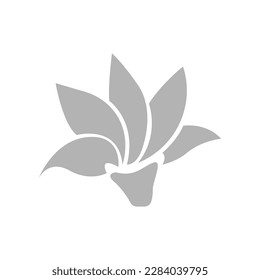 plant icon on a white background, vector illustration