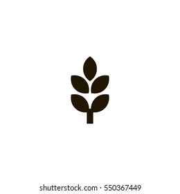 Plant Icon. Sign Design