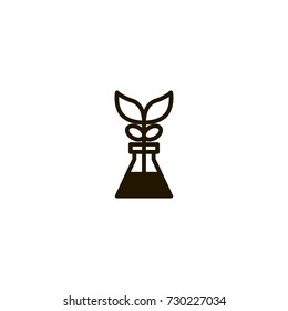plant icon. sign design