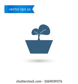 plant. plant icon. sign design. Vector EPS 10.
