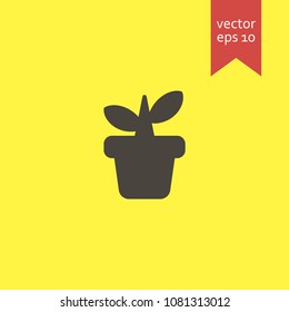 plant. plant icon. sign design. Vector EPS 10
