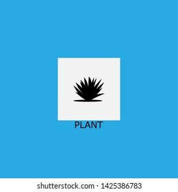plant icon sign signifier vector