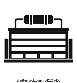 Plant icon. Simple illustration of plant vector icon for web