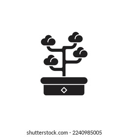 the plant icon is suitable for your web, apk or project with a chinese new year theme
