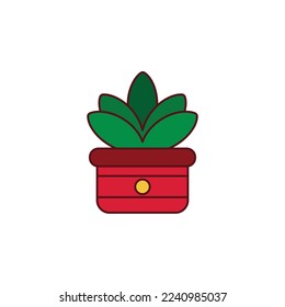 the plant icon is suitable for your web, apk or project with a chinese new year theme