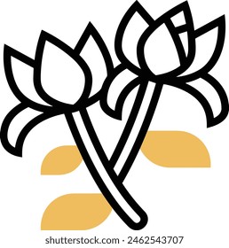 Icono de planta símbolo de Vector Imagen