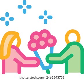 Plant icon symbol vector image