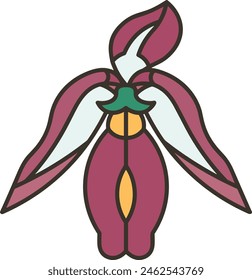 Plant icon symbol vector image
