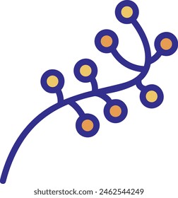 Plant icon symbol vector image
