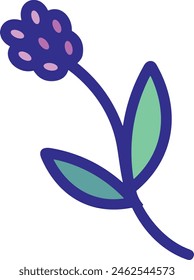 Plant icon symbol vector image