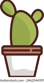 Plant icon symbol vector image