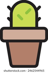 Plant icon symbol vector image