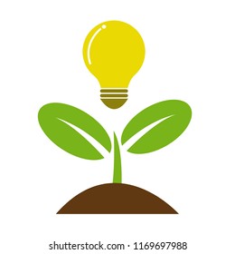 Plant icon vector