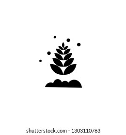 plant icon vector icon