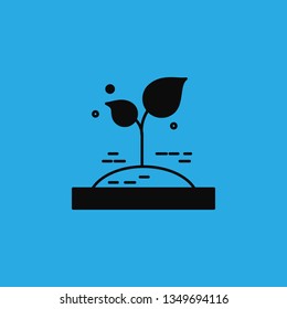 plant icon vector