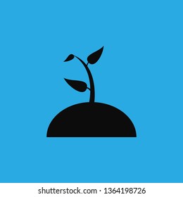 plant icon vector