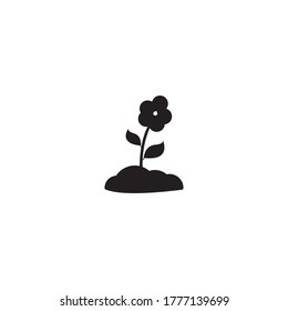 plant icon  vector design illustration background