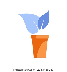 Plant icon vector isolated on white background for your web and mobile app design, Plant logo concept