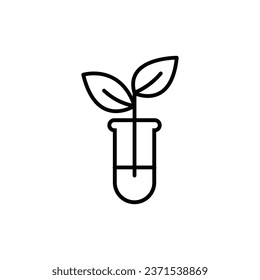 plant icon  vector lab herbs icon