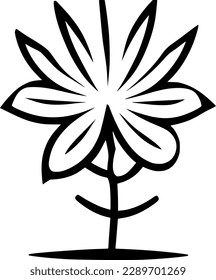 plant icon vector symbol design illustration