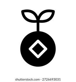 Abbildung des Vektorsymbol-Designs der Anlage