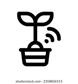 icono de planta. icono vector para tu sitio web, móvil, presentación y diseño de logotipo.