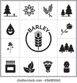 Plant Icons Set