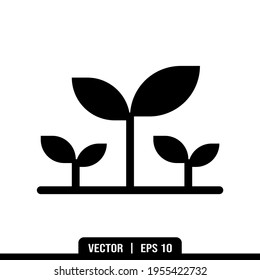 Plant icons vector collection, illustration logo template in trendy style. Suitable for many purposes.