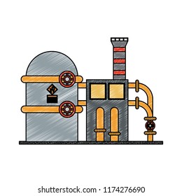 Plant industry machines scribble