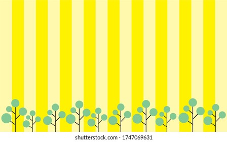 plant isolated on soft background vector illustration