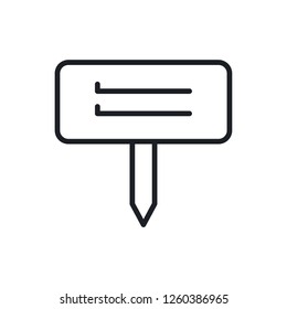 plant label vector icon