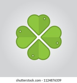 plant leaf flat vector design illustration