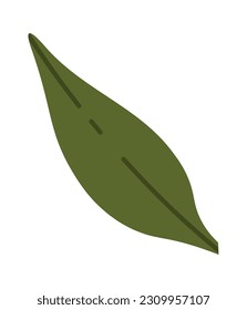 Pflanzenleaf-Symbol, Vektorgrafik