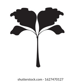 a plant leaf illustration design
