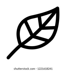 Plant leaf isolated