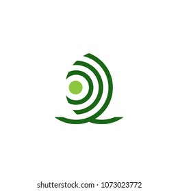 plant leaf vector logo