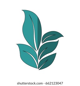 Plant with leaves