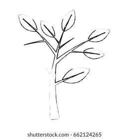 Plant with leaves