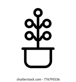  plant Line icon