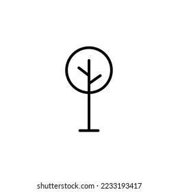 Plant line icon vector design