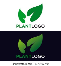 Plant logo design