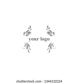 plant with logo design vector