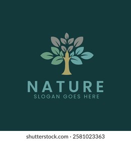 Plant Logo design vector nature