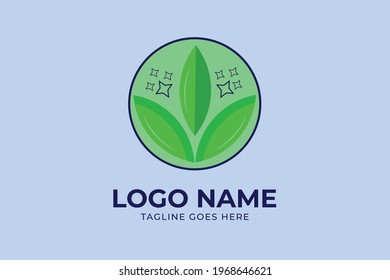 Plant Logo Mark Design Template premium Plant Logo design 